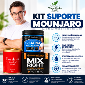 Kit Suporte Mounjaro Dr Tiago Rocha