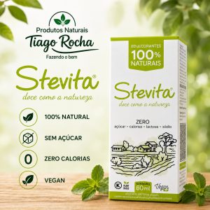 Stevia Adoçante em Gotas - 60ml