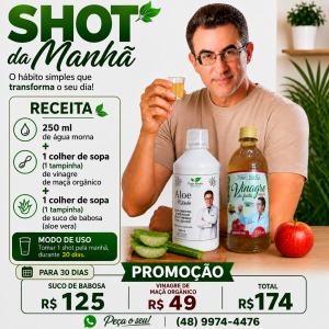Kit Shot da manhã Tiago Rocha