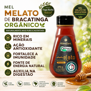 Mel Orgânico Melato de Bracatinga 270g