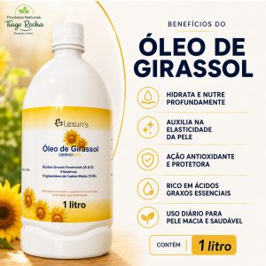 Óleo de Girassol Cicatrizante 1L