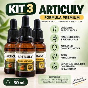 KIT3 Articuly 30ml Fim das Dores