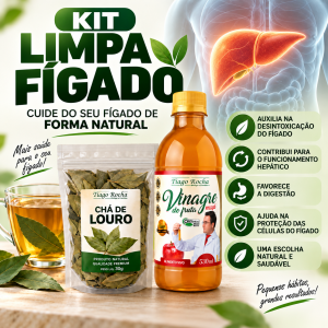 Kit Limpa Fígado Tiago Rocha