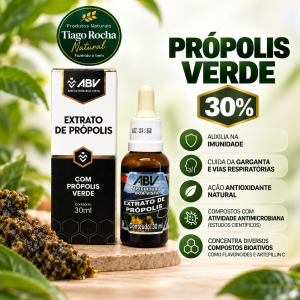 Própolis Verde 30% mais concentrado de todos