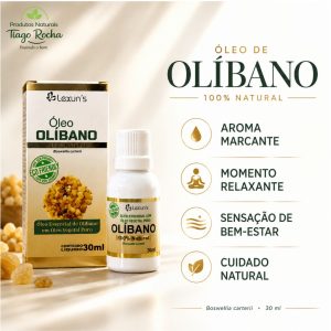 Óleo de Olíbano 100% Natural 30 ml