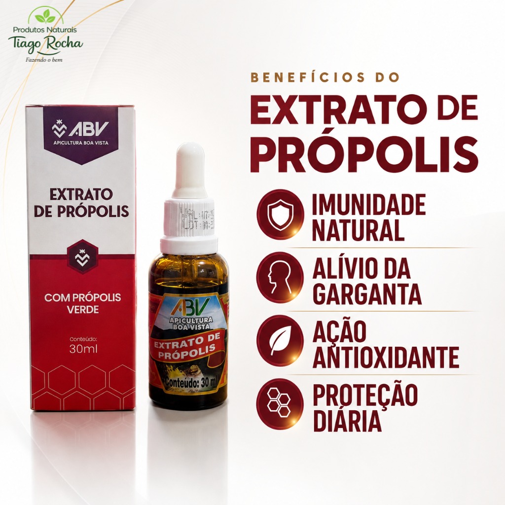 Extrato de Própolis Verde 25% 30ml