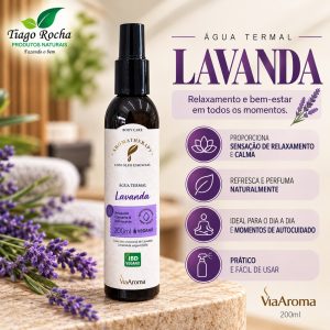 Água Termal de Lavanda – Relaxamento, Frescor e Bem-Estar 200ml