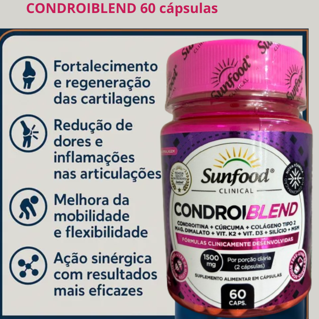 CONDROIBLEND fórmula avançada dores articulações 1500mg
