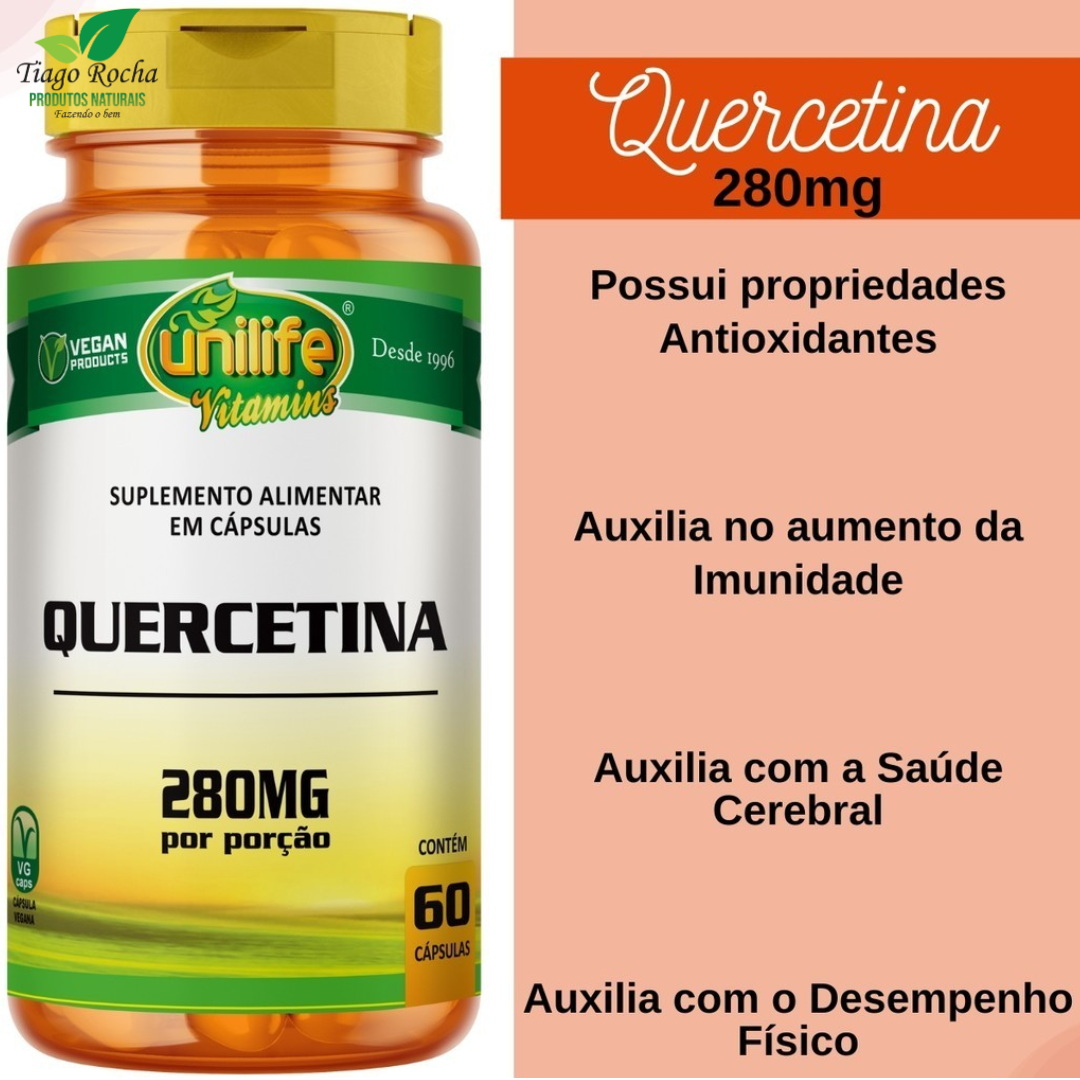 Quercetina 60 cápsulas 500mg