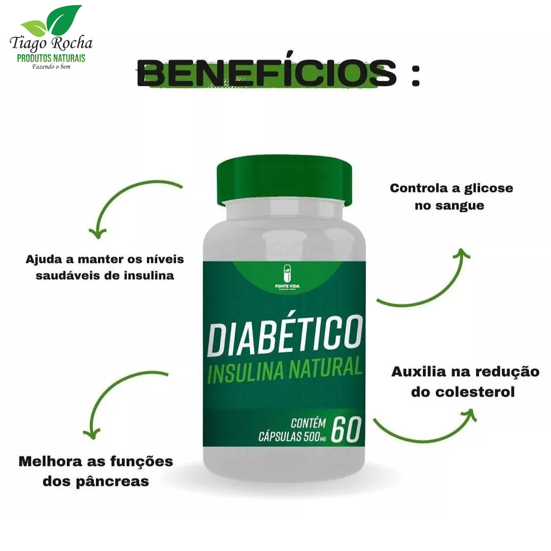 Insulina Vegetal Diabetes 60 caps