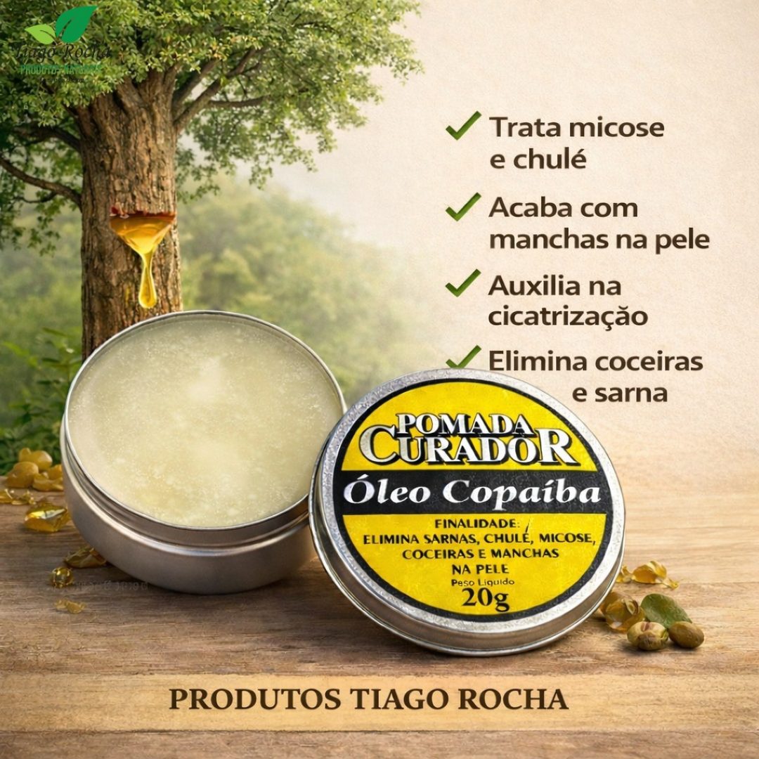 Pomada Óleo de Copaíba 20g