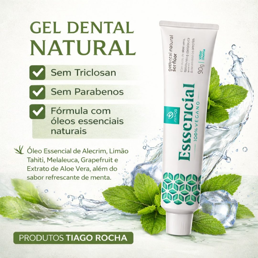Gel Dental Sem flúor Melaleuca Aloe Vera 90g