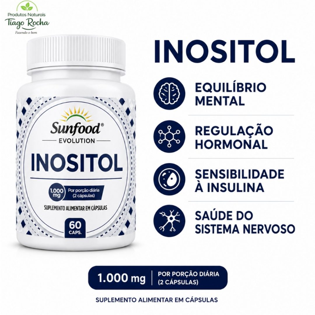 Inositol 1000mg ansiedade estresse