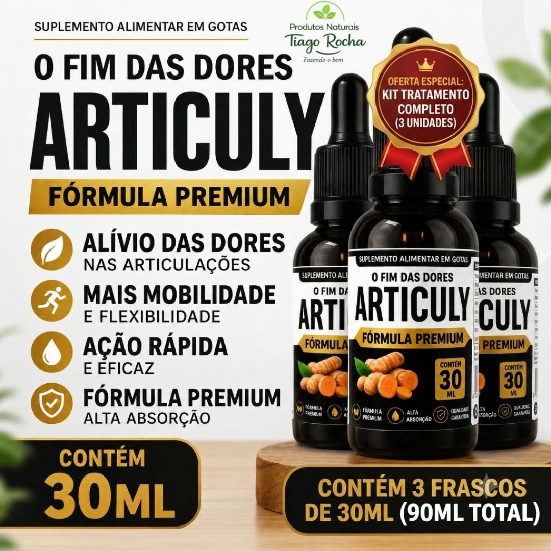 KIT3 Articuly 30ml Fim das Dores